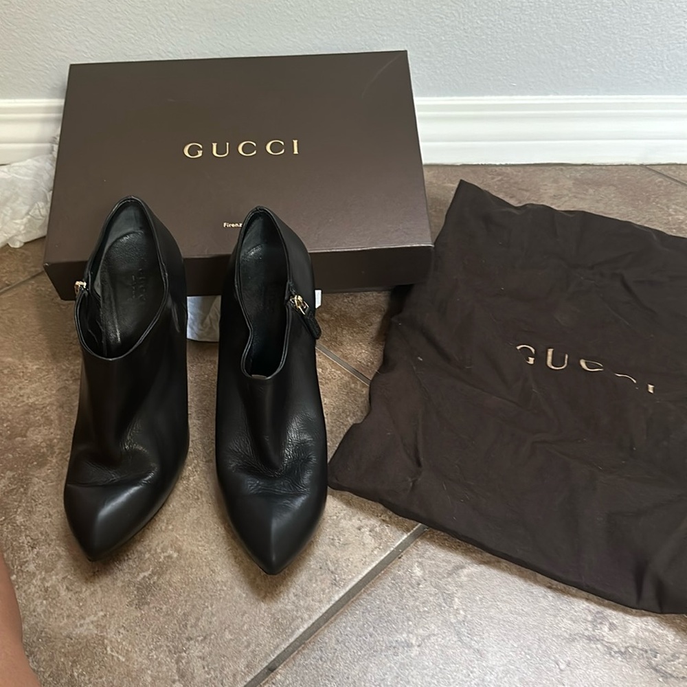 Gucci stilletto booties